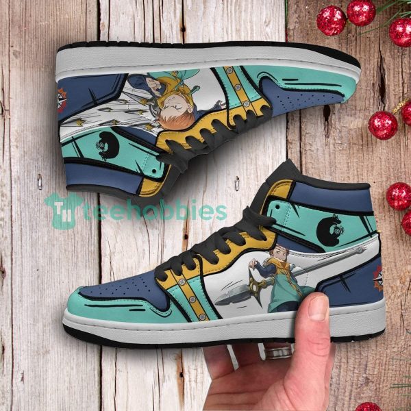 king custom the seven deadly sins anime air jordan hightop shoes 2 RsufO 600x600px King Custom The Seven Deadly Sins Anime Air Jordan Hightop Shoes