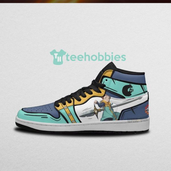 king custom the seven deadly sins anime air jordan hightop shoes 3 x3bKs 600x600px King Custom The Seven Deadly Sins Anime Air Jordan Hightop Shoes