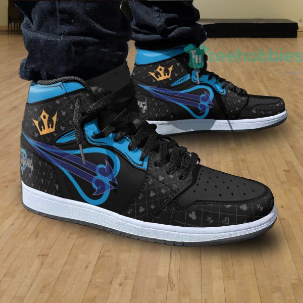 kingdom hearts anime custom air jordan hightop shoes 4 fzNbF 600x600px Kingdom Hearts Anime Custom Air Jordan Hightop Shoes