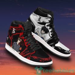 kira x l custom death note anime air jordan hightop shoes 4 Alkx8 247x247px Kira x L Custom Death Note Anime Air Jordan Hightop Shoes