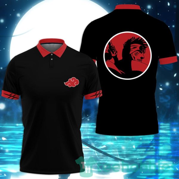 kisame akatsuki custom anime black polo shirt for men and women 1 cnqe7 600x600px Kisame Akatsuki Custom Anime Black Polo Shirt For Men And Women