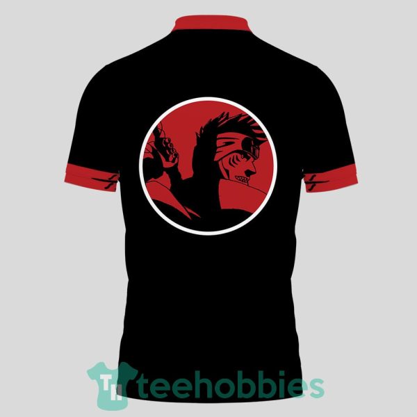kisame akatsuki custom anime black polo shirt for men and women 3 wef4s 600x600px Kisame Akatsuki Custom Anime Black Polo Shirt For Men And Women