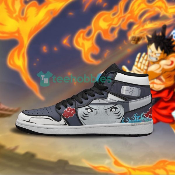 kisame samehada custom naruto anime air jordan hightop shoes 3 FhYUg 600x600px Kisame Samehada Custom Naruto Anime Air Jordan Hightop Shoes