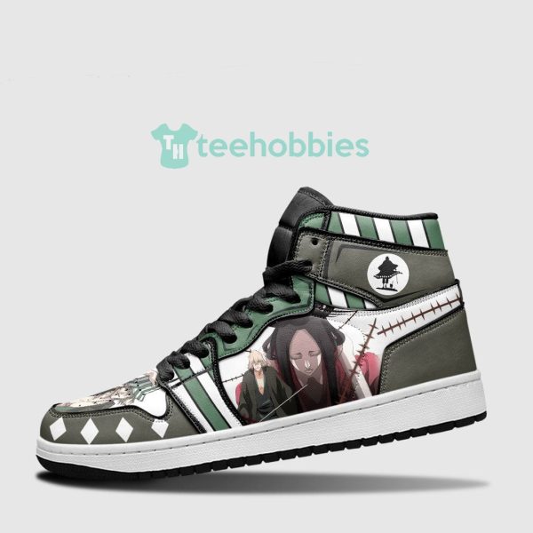 kisuke urahara bankai sneakers custom bleach manga air jordan hightop shoes 3 bfhk7 600x600px Kisuke Urahara Bankai Sneakers Custom Bleach Manga Air Jordan Hightop Shoes