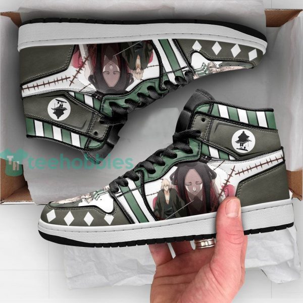 kisuke urahara bankai sneakers custom bleach manga air jordan hightop shoes 4 0VkoR 600x600px Kisuke Urahara Bankai Sneakers Custom Bleach Manga Air Jordan Hightop Shoes