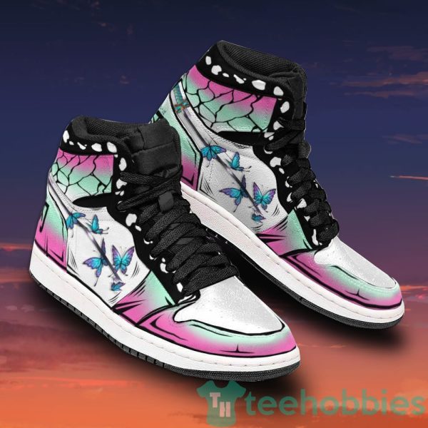 kochou shinobu cosplay anime air jordan hightop shoes 2 M5tut 600x600px Kochou Shinobu Cosplay Anime Air Jordan Hightop Shoes
