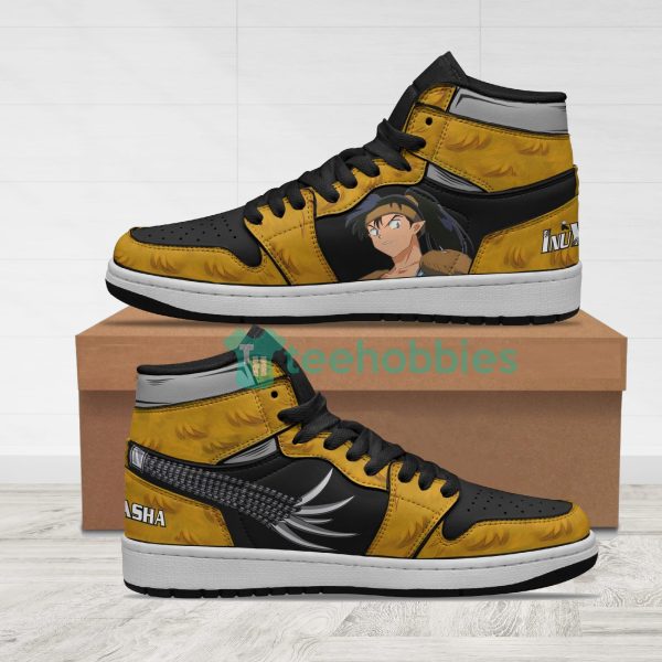 koga anime custom inuyasha air jordan hightop shoes 1 lNRVG 600x600px Koga Anime Custom InuYasha Air Jordan Hightop Shoes