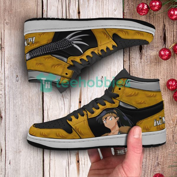 koga anime custom inuyasha air jordan hightop shoes 3 vWJmS 600x600px Koga Anime Custom InuYasha Air Jordan Hightop Shoes