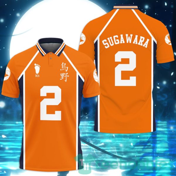koushi sugawara haikyuu custom orange anime polo shirt for men and women 1 RiChW 600x600px Koushi Sugawara Haikyuu Custom Orange Anime Polo Shirt For Men And Women