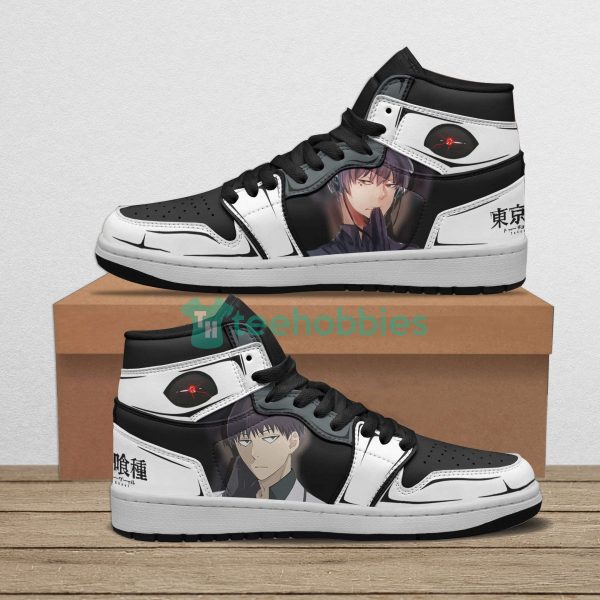 kuki urie custom tokyo ghoul anime air jordan hightop shoes 1 r8FuB 600x600px Kuki Urie Custom Tokyo Ghoul Anime Air Jordan Hightop Shoes