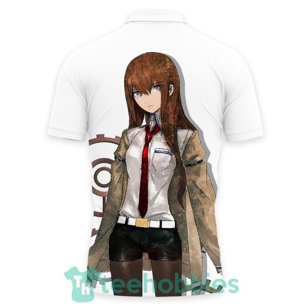 kurisu makise steins gate custom anime polo shirt for men and women 3 EpIum 600x600px Kurisu Makise Steins Gate Custom Anime Polo Shirt For Men And Women