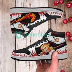 kyojuro rengoku custom demon slayer anime air jordan hightop shoes 3 Ri09B 247x247px Kyojuro Rengoku Custom Demon Slayer Anime Air Jordan Hightop Shoes