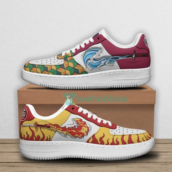 kyojuro x giyuu custom demon slayer anime for fans air force shoes 1 i7EMm 600x600px Kyojuro x Giyuu Custom Demon Slayer Anime For Fans Air Force Shoes