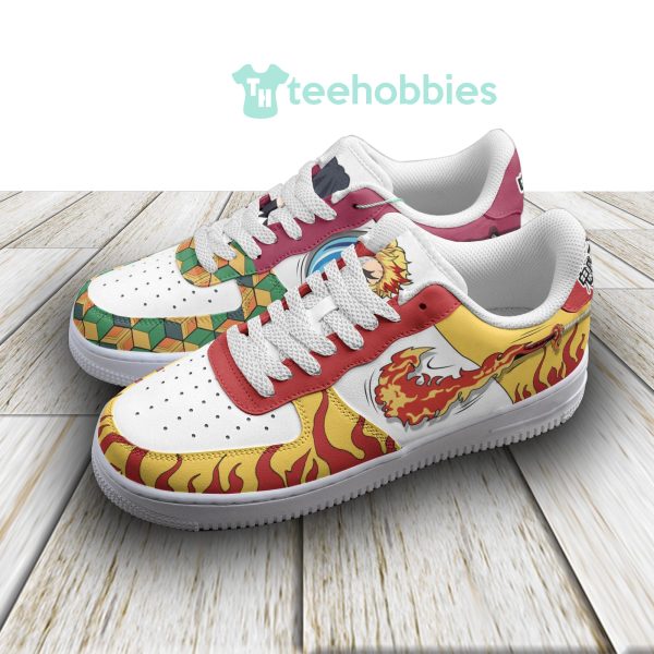 kyojuro x giyuu custom demon slayer anime for fans air force shoes 2 v5yqz 600x600px Kyojuro x Giyuu Custom Demon Slayer Anime For Fans Air Force Shoes