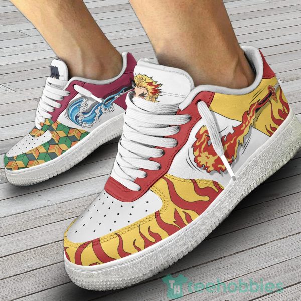 kyojuro x giyuu custom demon slayer anime for fans air force shoes 4 38FdC 600x600px Kyojuro x Giyuu Custom Demon Slayer Anime For Fans Air Force Shoes