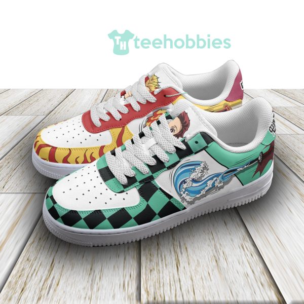 kyojuro x tanjiro custom demon slayer anime for fans air force shoes 2 p70Xh 600x600px Kyojuro x Tanjiro Custom Demon Slayer Anime For Fans Air Force Shoes