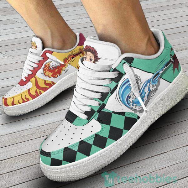 kyojuro x tanjiro custom demon slayer anime for fans air force shoes 4 52RZJ 600x600px Kyojuro x Tanjiro Custom Demon Slayer Anime For Fans Air Force Shoes