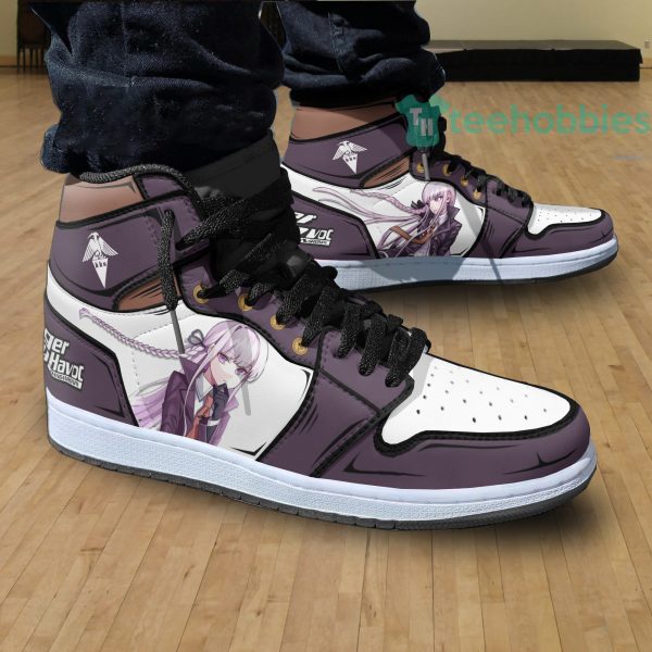kyoko kirigiri anime custom danganronpa air jordan hightop shoes 4 FNezF 600x600px Kyoko Kirigiri Anime Custom Danganronpa Air Jordan Hightop Shoes