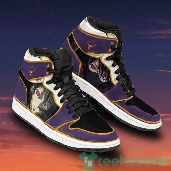 lelouch vi britannia custom code geass anime air jordan hightop shoes 3 LjZlR 600x600px Lelouch vi Britannia Custom Code Geass Anime Air Jordan Hightop Shoes