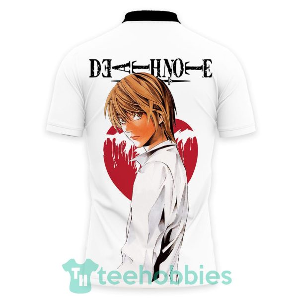 light yagami d note custom anime polo shirt for men and women 3 LGw8j 600x600px Light Yagami D note Custom Anime Polo Shirt For Men And Women