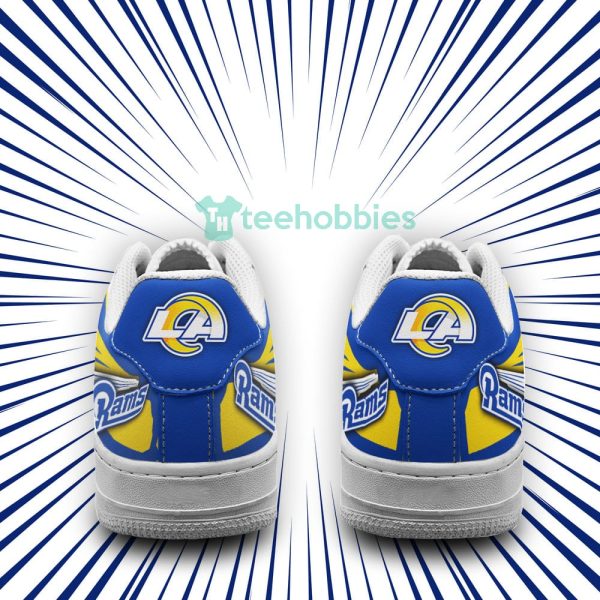 los angeles rams custom ball air force shoes for fans 3 Azt7a 600x600px Los Angeles Rams Custom Ball Air Force Shoes For Fans