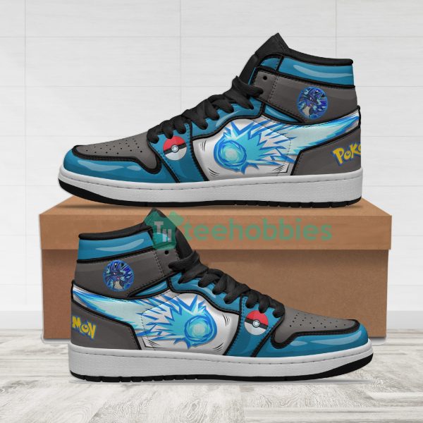 lucario pokemon custom anime air hightop shoes 1 9Wqx3 600x600px Lucario Pokemon Custom Anime Air Hightop Shoes