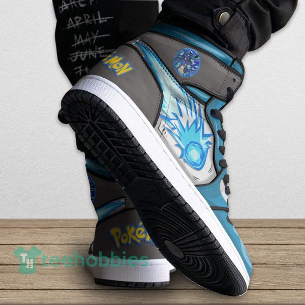 lucario pokemon custom anime air hightop shoes 4 3kNcP 600x600px Lucario Pokemon Custom Anime Air Hightop Shoes