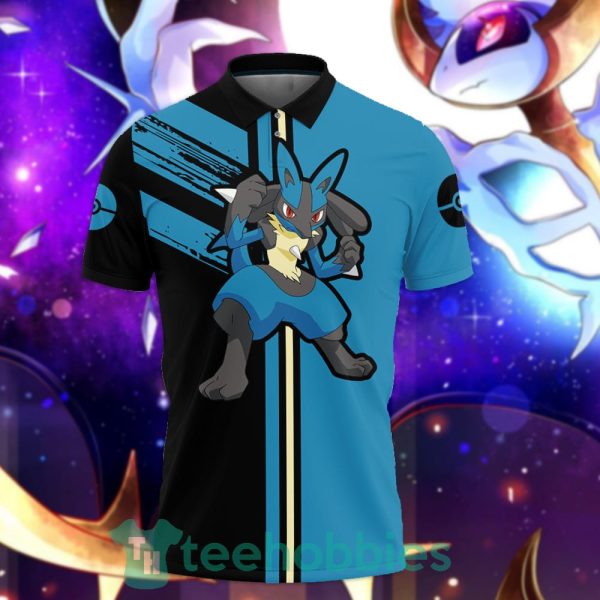 lucario polo shirt custom pokemon anime gift for fans 2 SCP2d 600x600px Lucario Polo Shirt Custom Pokemon Anime Gift For Fans