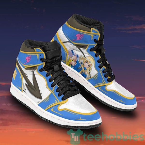 lucy heartfilia anime custom fairy tail air jordan hightop shoes 2 y4n0H 600x600px Lucy Heartfilia Anime Custom Fairy Tail Air Jordan Hightop Shoes