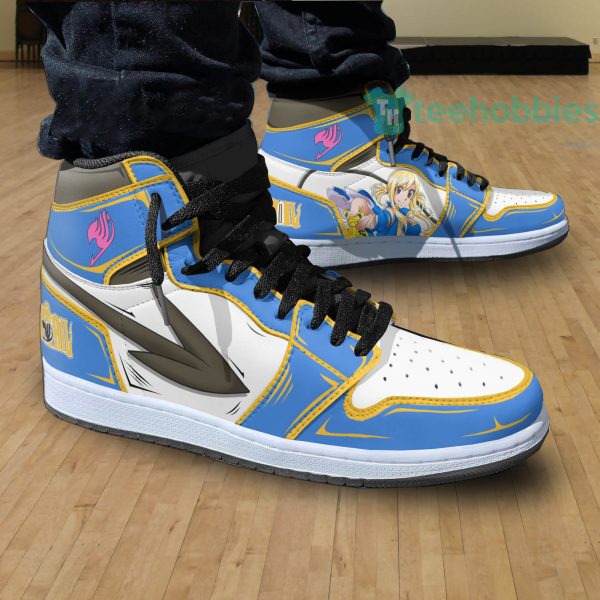 lucy heartfilia anime custom fairy tail air jordan hightop shoes 4 cTgAv 600x600px Lucy Heartfilia Anime Custom Fairy Tail Air Jordan Hightop Shoes