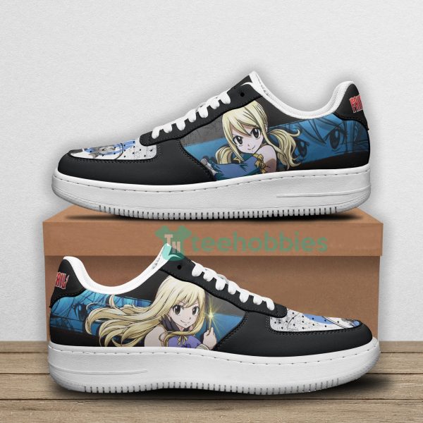 lucy heartfilia custom fairy tail anime air force shoes 1 gylQV 600x600px Lucy Heartfilia Custom Fairy Tail Anime Air Force Shoes