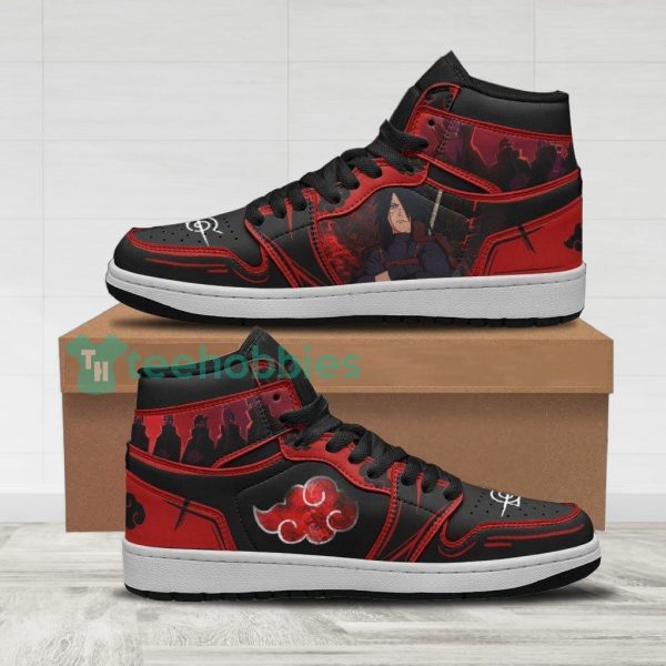 madara akatsuki custom naruto anime air jordan hightop shoes 1 fIbFa 600x600px Madara Akatsuki Custom Naruto Anime Air Jordan Hightop Shoes