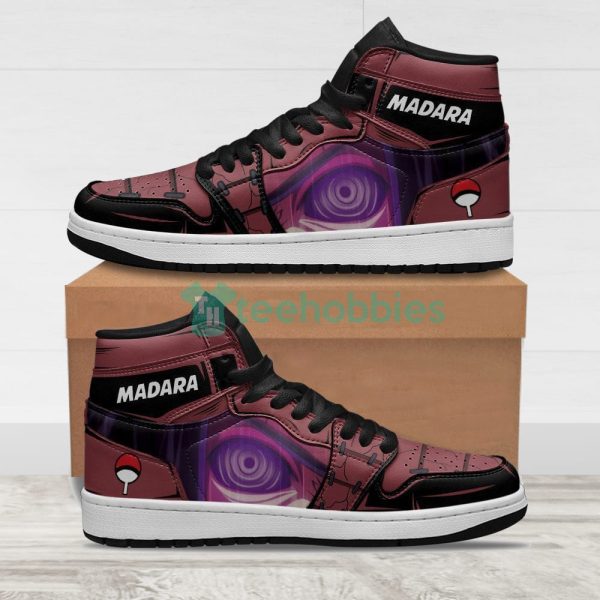 madara rinnegan eye sneakers naruto anime custom air jordan hightop shoes 1 cUt5U 600x600px Madara Rinnegan Eye Sneakers Naruto Anime Custom Air Jordan Hightop Shoes