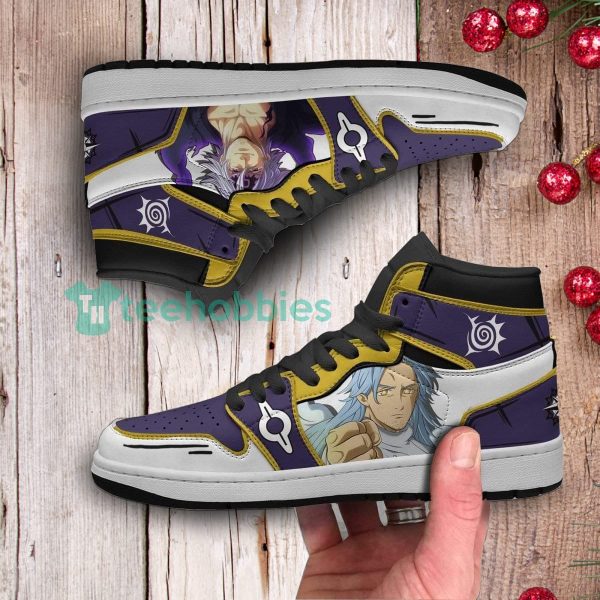 mael custom the seven deadly sins anime air jordan hightop shoes 2 6oHno 600x600px Mael Custom The Seven Deadly Sins Anime Air Jordan Hightop Shoes