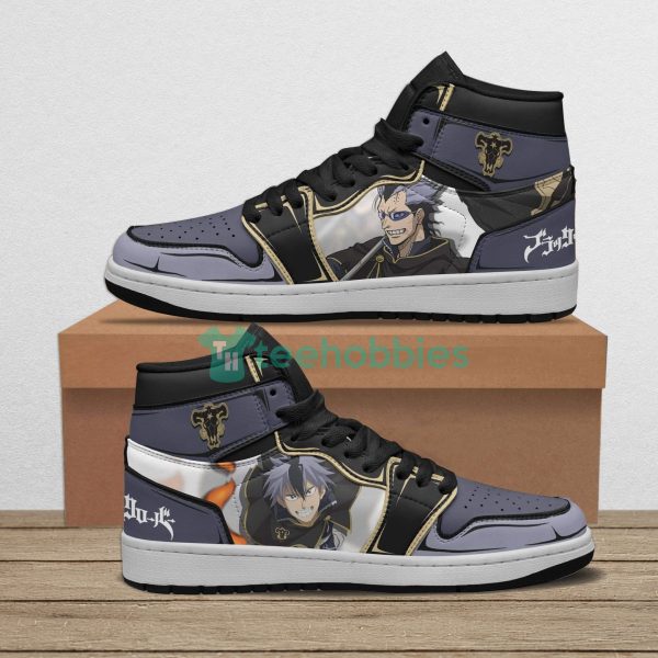 magna swing custom black clover anime air jordan hightop shoes 1 cfRcw 600x600px Magna Swing Custom Black Clover Anime Air Jordan Hightop Shoes