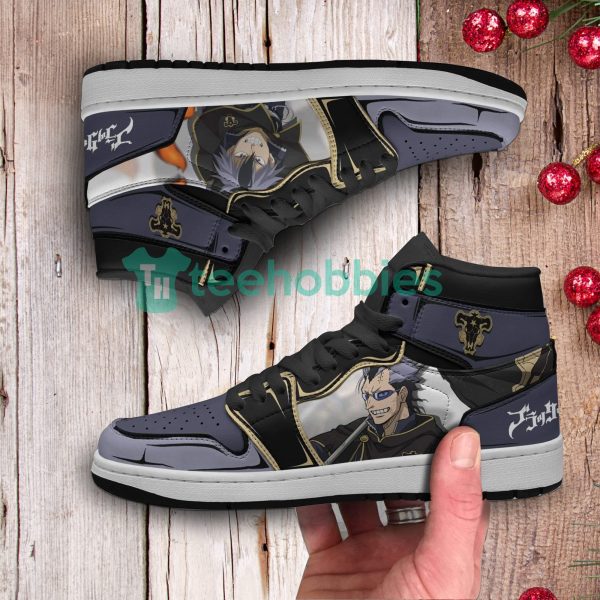 magna swing custom black clover anime air jordan hightop shoes 2 ifiHS 600x600px Magna Swing Custom Black Clover Anime Air Jordan Hightop Shoes