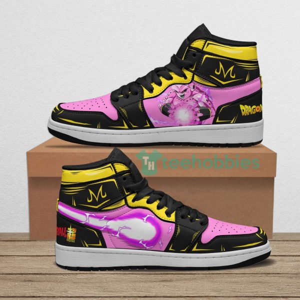 majin buu custom dragon ball anime air jordan hightop shoes 1 Up64l 600x600px Majin Buu Custom Dragon Ball Anime Air Jordan Hightop Shoes