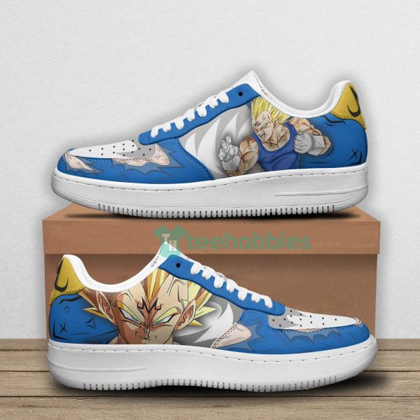 majin vegeta custom dragon ball anime for fans blue air force shoes 1 0uGiA 600x600px Majin Vegeta Custom Dragon Ball Anime For Fans Blue Air Force Shoes