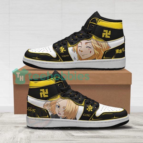 manjiro sano anime tokyo revengers air jordan hightop shoes 1 A44sR 600x600px Manjiro Sano Anime Tokyo Revengers Air Jordan Hightop Shoes