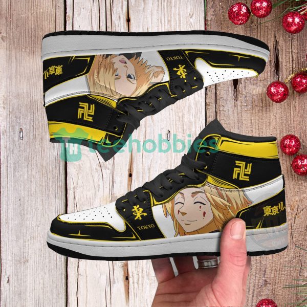 manjiro sano anime tokyo revengers air jordan hightop shoes 3 W7znp 600x600px Manjiro Sano Anime Tokyo Revengers Air Jordan Hightop Shoes