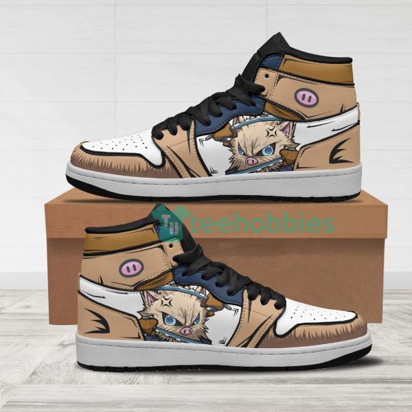 mankey x inosuke custom pokemon x demon slayer air hightop shoes 1 1A4jc 600x600px Mankey x Inosuke Custom Pokemon x Demon Slayer Air Hightop Shoes