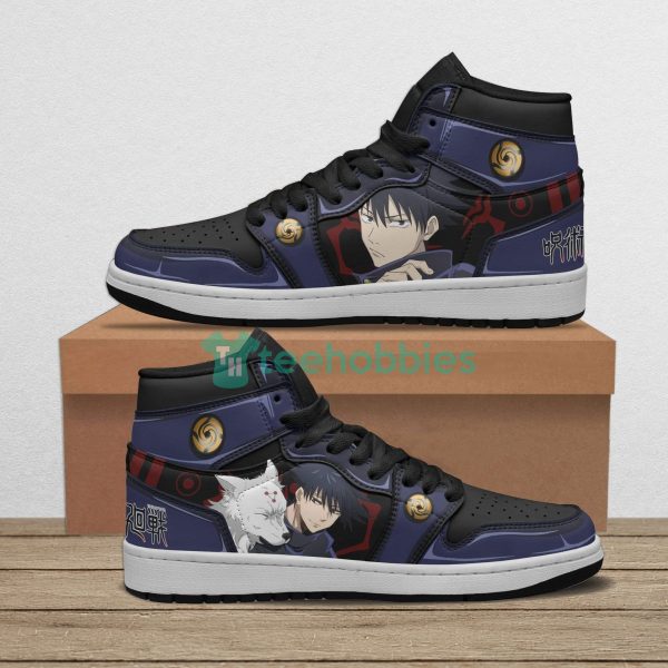 megumi fushiguro custom jujutsu kaisen anime air jordan hightop shoes 1 TZ2I9 600x600px Megumi Fushiguro Custom Jujutsu Kaisen Anime Air Jordan Hightop Shoes