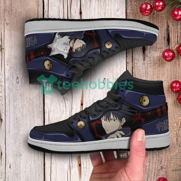 megumi fushiguro custom jujutsu kaisen anime air jordan hightop shoes 4 mx4Af 600x600px Megumi Fushiguro Custom Jujutsu Kaisen Anime Air Jordan Hightop Shoes