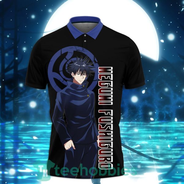 megumi fushiguro jujutsu kaisen custom anime polo shirt for men and women 2 5MUXY 600x600px Megumi Fushiguro Jujutsu Kaisen Custom Anime Polo Shirt For Men And Women
