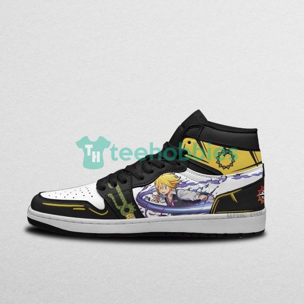meliodas custom the seven deadly sins anime air jordan hightop shoes 3 t6LZT 600x600px Meliodas Custom The Seven Deadly Sins Anime Air Jordan Hightop Shoes