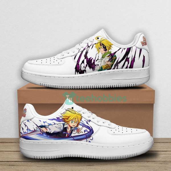 meliodas custom the seven deadly sins anime for fans air force shoes 1 abFfj 600x600px Meliodas Custom The Seven Deadly Sins Anime For Fans Air Force Shoes