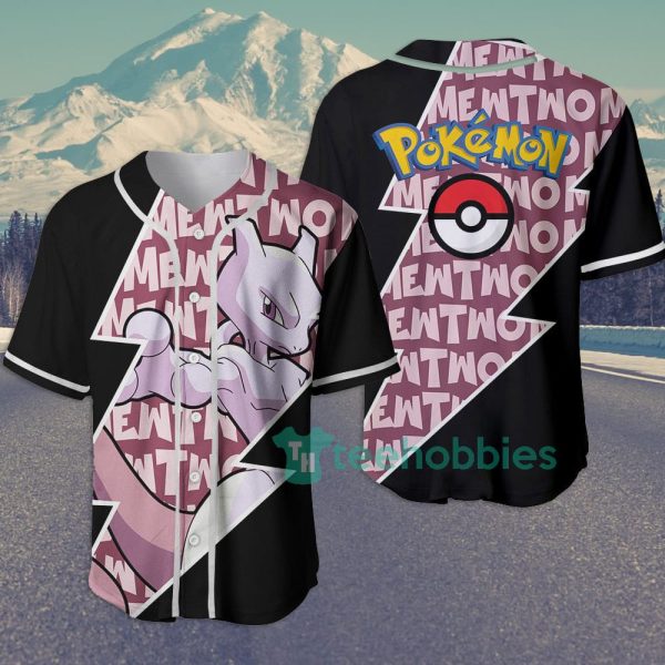 mewtwo custom pokemon anime jersey baseball shirt for fans 1 nRcsz 600x600px Mewtwo Custom Pokemon Anime Jersey Baseball Shirt For Fans