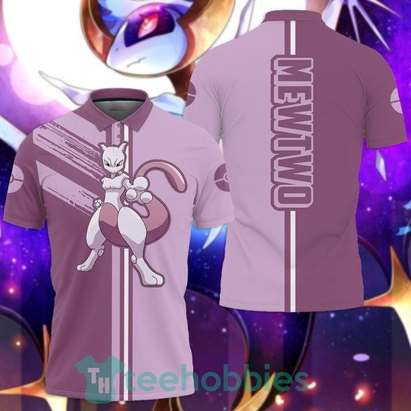 mewtwo polo shirt custom pokemon anime gift for fans 1 vLpvt 600x600px Mewtwo Polo Shirt Custom Pokemon Anime Gift For Fans