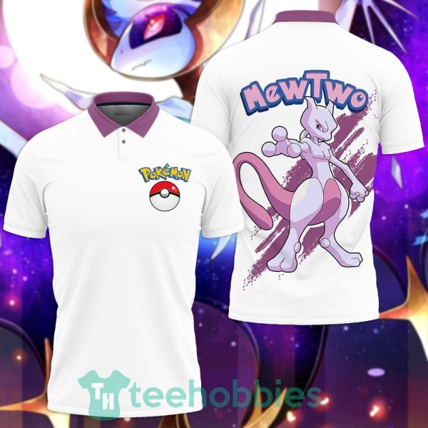 mewtwo white polo shirt pokemon custom anime gift for fans 1 PEPD6 600x600px Mewtwo White Polo Shirt Pokemon Custom Anime Gift For Fans