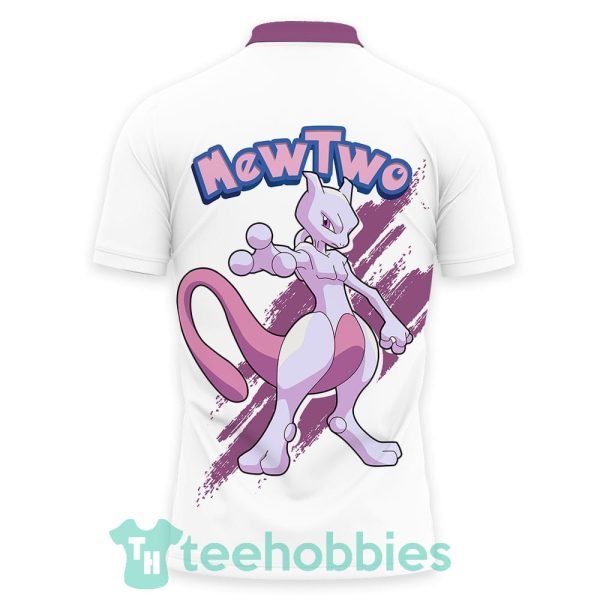 mewtwo white polo shirt pokemon custom anime gift for fans 3 ciN7D 600x600px Mewtwo White Polo Shirt Pokemon Custom Anime Gift For Fans
